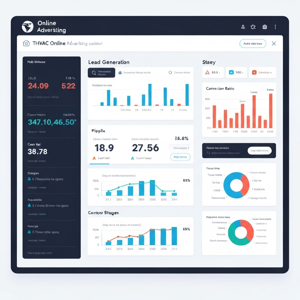 Admin assistant dashboard showing daily business updates